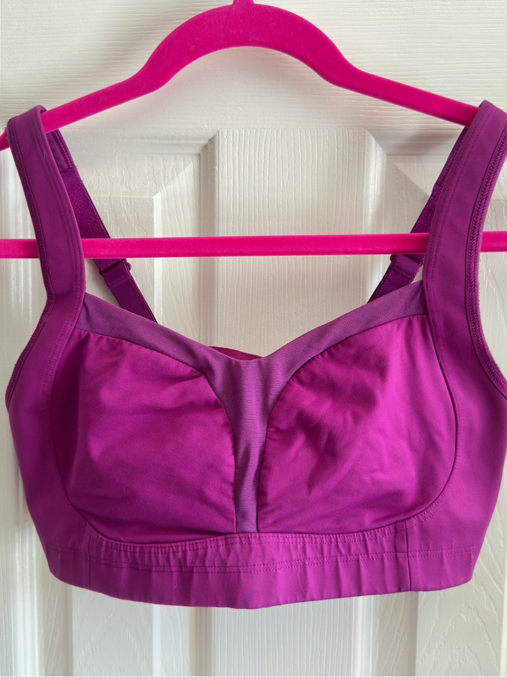 lululemon athletica Magenta Support Sports Bra